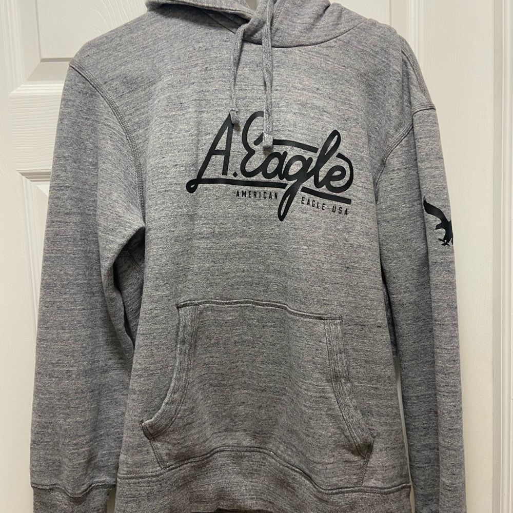 American Eagle Outfitters Gray Sweatshirt Casual Pullover Sz M